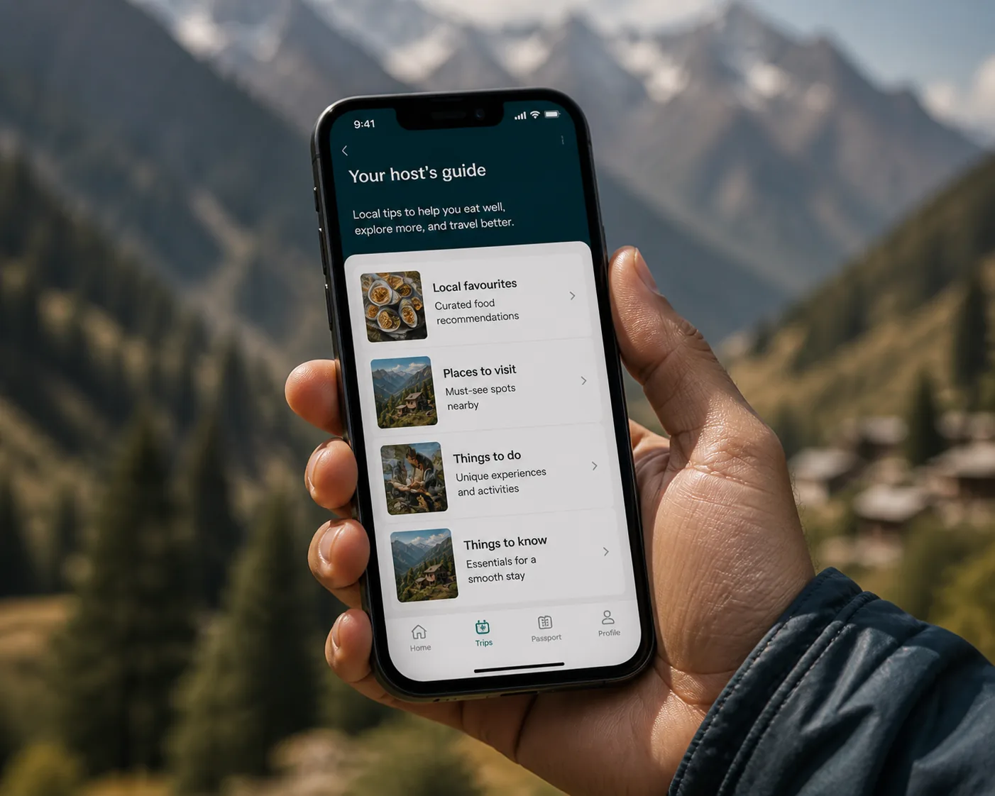Host guidebooks and local tips