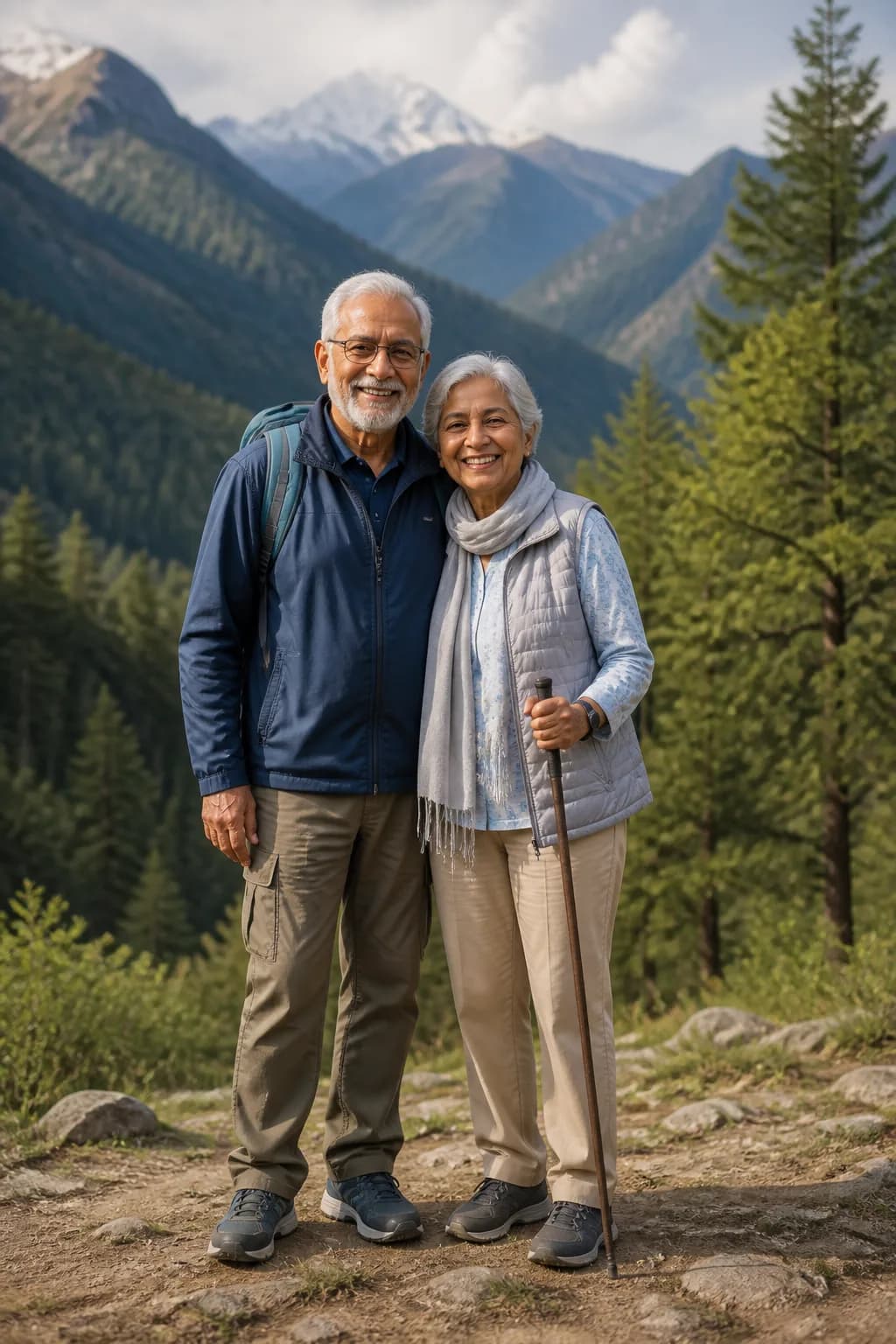 Seniors travellers