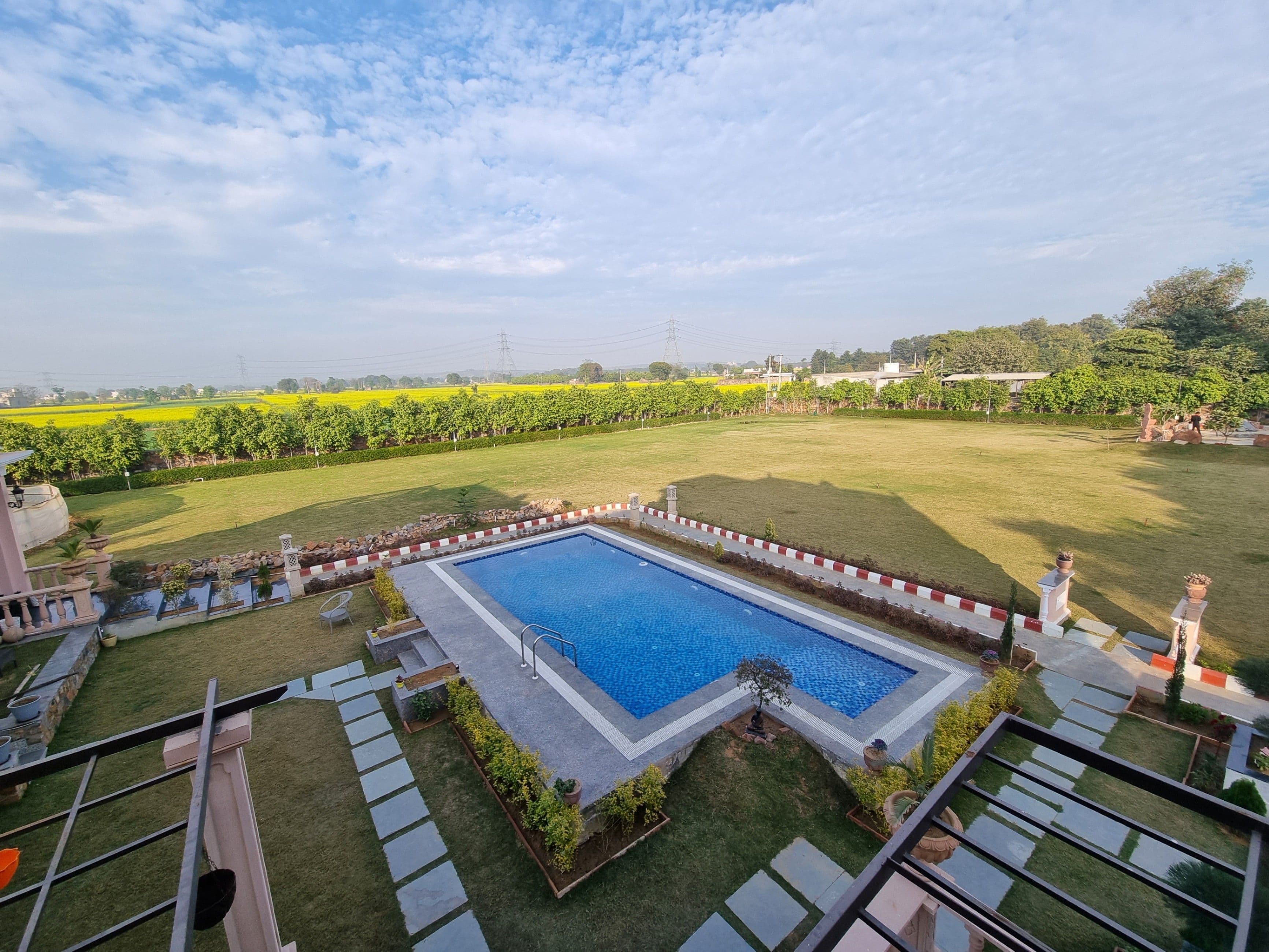 The Kesari Bagh Luxe Farmstay with Pool near Delhi 4
