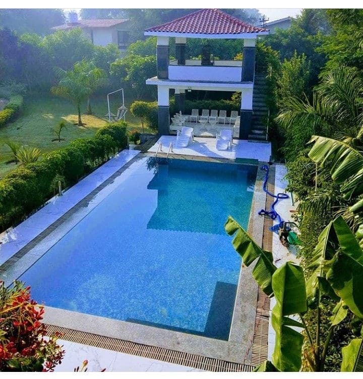 Whistling Woods Farmhouse - 5 BHK with Swimming Pool