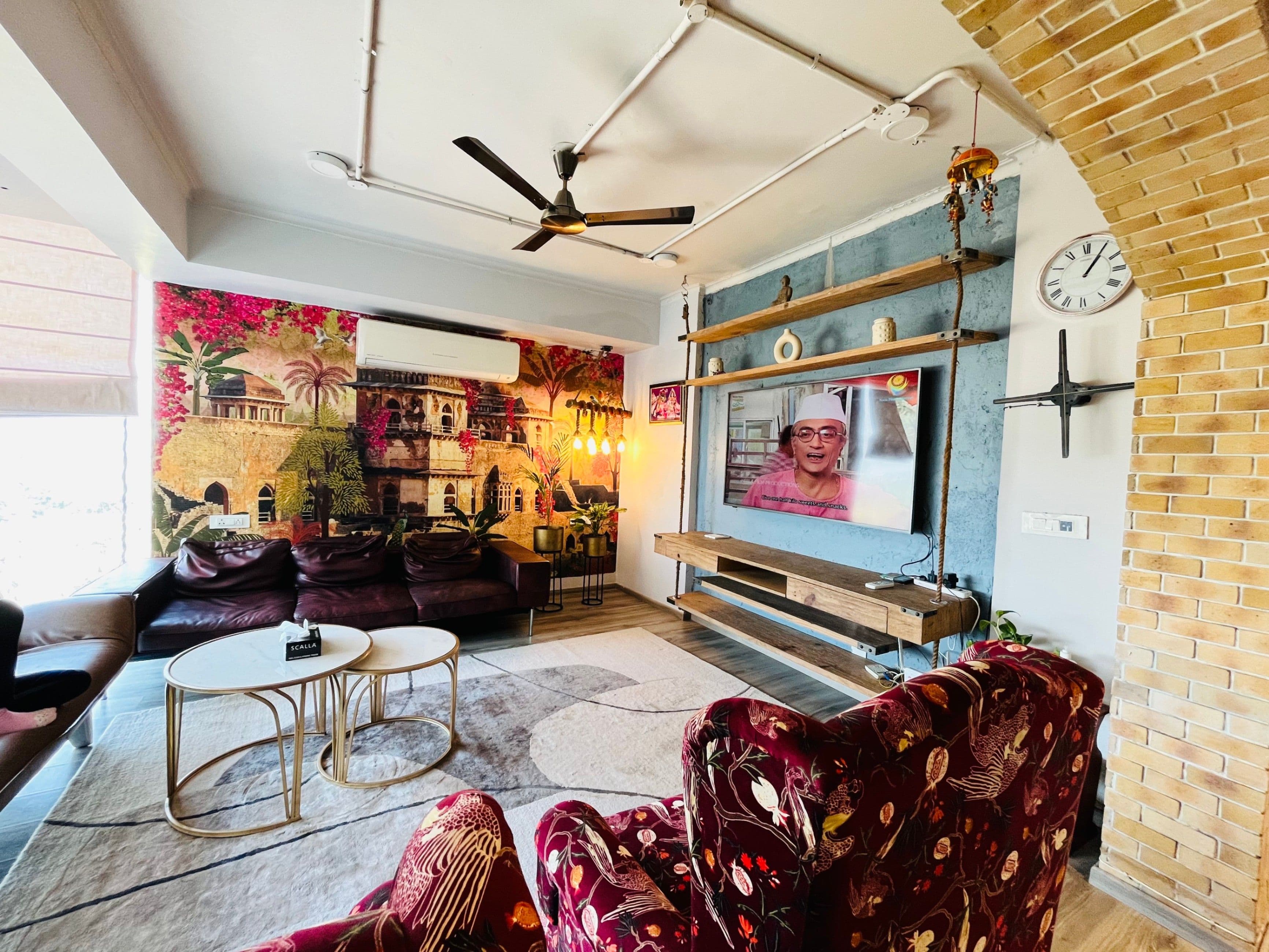 Soulful Stay-2BHK w/Jacuzzi & Rooftop, Vasant Kunj 2